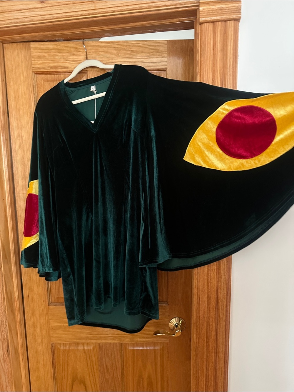 Fashion Brand Company V Neck Moth Dress